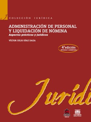 cover image of Administración de personal y liquidación de nómina
